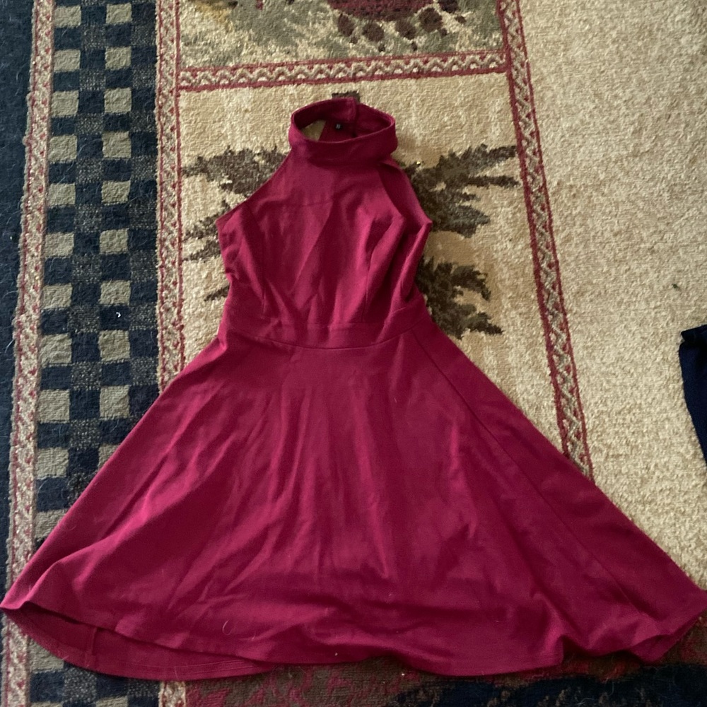 Red dress